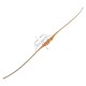 FALCO ROBIN VINTAGE ARC LONGBOW 54 INCH