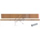BUCK TRAIL SHAFT BENTWOOD  33 INCH .005 DIA  6.2  SET 6 BUC