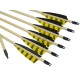 SAGETI LEMN CEDRU PENE NATURALE 4"  SET 3 BUC