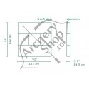DANAGE PANOU PENTRU TINTA TIP A2 -132/132/14.5CM CU UN CENTRU DE 24.5