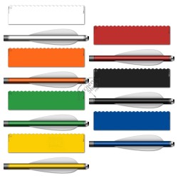 SOCX WRAPS EDGE STANDARD AUTOADEZIV PENTRU SAGETI SET 12