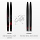 UUKHA SX50 50% CARBON LAME ARC RECURVE ILF