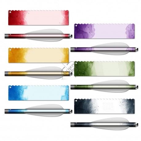 SOCX WRAPS EDGE WAVE AUTOADEZIV PENTRU SAGETI SET 12