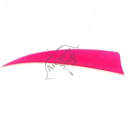 BUCK TRAIL FEATHERS FLUO PANA NATURALA 3"