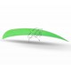 BUCK TRAIL FEATHERS  CULORI FLUORESCENTE PENE NATURALE  4 INCH