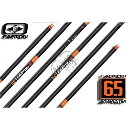 EASTON BOWHUNTER SHAFT CARBON 6.5 MM .006 SET 6 BUC