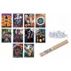 EGERTEC HALLOWEEN SET 10 TINTE TIR CU ARCUL & 50 PINI