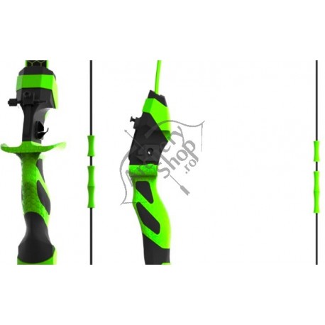 BARNETT QUICKSILVER ARC COPII SI JUNIORI 15LBS RH/LH GREEN