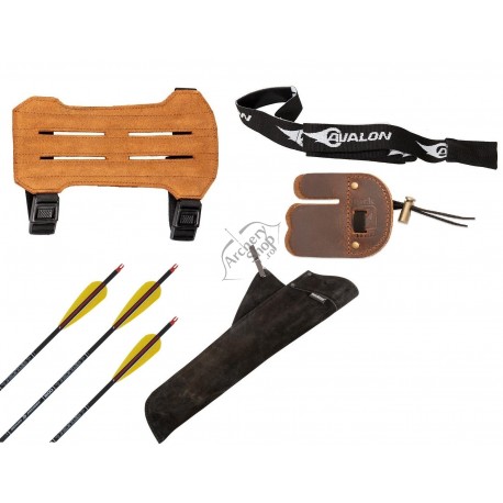 SET ACCESORII SI SAGETI PENTRU ARC TRADITIONAL