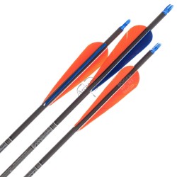 SKYLON EBONY CU PENE NATURALE 4" CUSTOM SAGETI CARBON SET 6 BUC