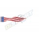 EASTON WRAPS AUTOCOLANT RED FLAME SET 12