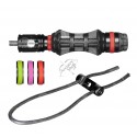 OCTANE QDS STABILIZATOR HUNTING 6" CU SLING INCLUS BLACK