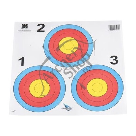 TINTA FITA 3X20 TRIPLA VEGAS RECURVE