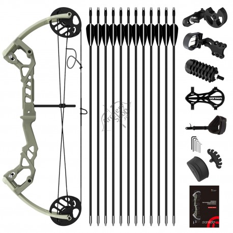 SANLIDA DRAGON X6 COMPOUND READY TO SHOOT JUNIORI