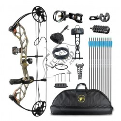 TOPOINT STARTING 31 CAMO KIT ARC COMPOUND READY TO SHOOT