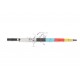 FIVICS TARGET LONG UMBRELA LUNGA 130 CM CU HUSA