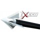 QAD EXODUS FULL BLADE BROADHEAD SET 3 BUC 