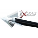 QAD EXODUS FULL BLADE BROADHEAD SET 3 BUC