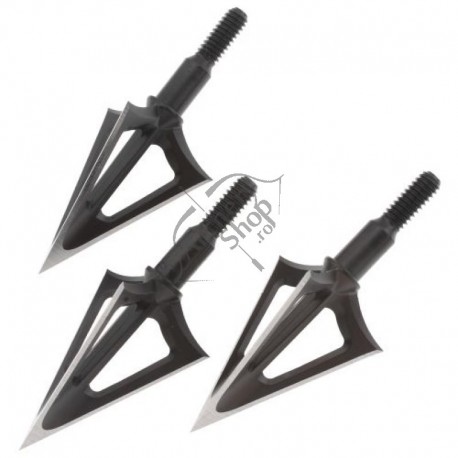 G5  MONTEC CS CARBON STEEL 3 BLADES BROADHEAD - SET 3 BUC