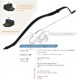 FREDDIE ARCHERY BLACK SHADOW HORSEBOW ARC KTB