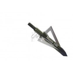 MUZZY BROADHEADS VARIOUS STANDARD 100 GR 3 LAME SET 6 BUC.