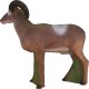 ELEVEN SHEEP STANDING TINTA SPUMA 3D TARGETS
