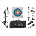 TOPOINT M1 NEGRU DELUXE ARC COMPOUND KIT READY TO SHOOT